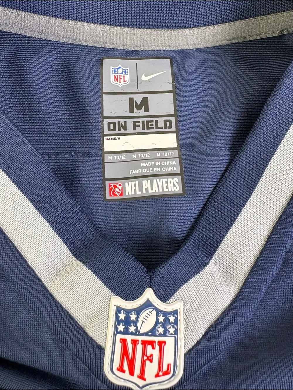 Nike NFL On-Field New England Patriots Wes Welker #83 Youth Medium Jersey